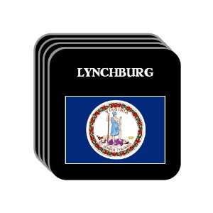  US State Flag   LYNCHBURG, Virginia (VA) Set of 4 Mini 