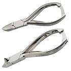 Toe Nail Clipper Moon Shape and Long Jaw with Lock New