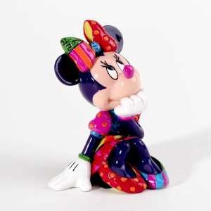  Enesco Disney by Britto Minnie Mini Figurine, 2 3/4 Inch 