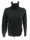 JOS.A. BANK Black Cashmere Turtleneck Sweater Top 34