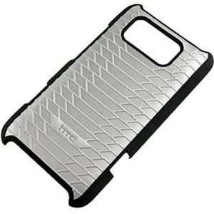  OEM HTC Hard Shell Cover for HTC Titan II, Silver / Black 