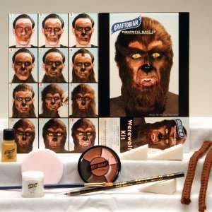   By Graftobian Werewolf Makeup Kit / Brown   One Size 