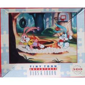   Tiny Toon Adventures 300 Piece Puzzle   Babs and Arrow Toys & Games