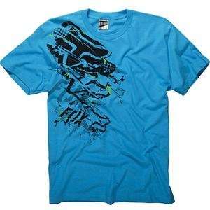    Fox Racing Discretion T Shirt   Small/Electric Blue: Automotive