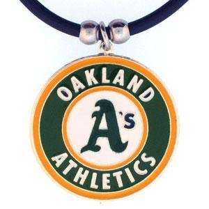  MLB Logo Pendant   Oakland As 