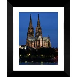 Chevet of Cologne Cathedral Large 15x18 Framed Photography  