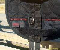 The bareback riding pad allows particularly intensive riding pleasure 