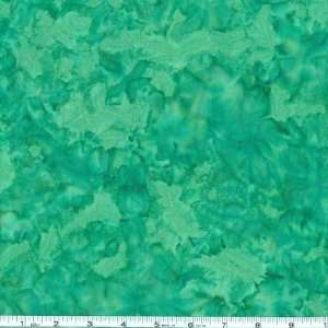  45 Wide Batik Expression Sponge Emerald Fabric By The 