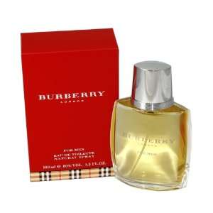 Burberry Classic Cologne by Burberry for Men. Eau De Toilette Spray 3 