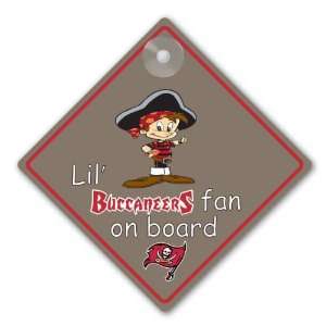 NFL Tampa Bay Buccaneers Car Sign:  Sports & Outdoors