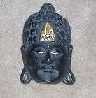Hand Painted Indonesian Batik Mask on Stand  