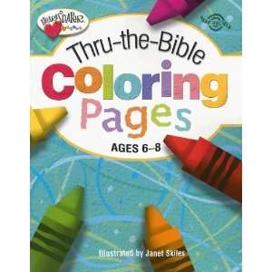  Thru The Bible Coloring Pages (Ages 6 8) 