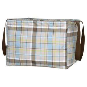  Thirty One Square Utility Tote Harvest Plaid Everything 
