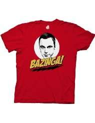 Big Bang Theory Sheldon Bazinga! Mens T Shirt