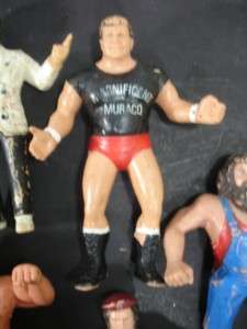 WWF WWE LJN Vintage Wrestling Figures Lot of 12 Figures MACHO MAN koko 