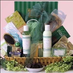 Spa Luxuries: Spa Gift Basket including Camille Beckman Lillian 