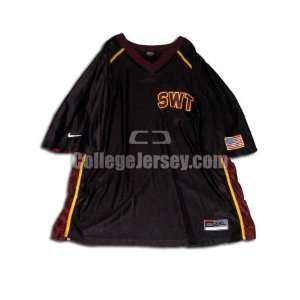  Game Used Texas State Bobcats Baskebtall Jersey: Sports 