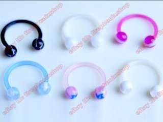 wholesale lot 285body piercing lip eyebrow jewelry ball  