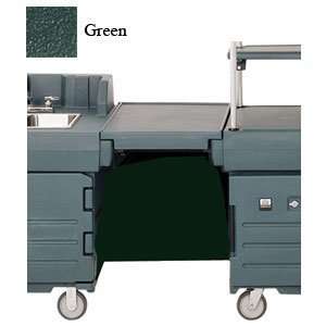  Green Cambro KMC24 CamKiosk Connector Unit with Front 