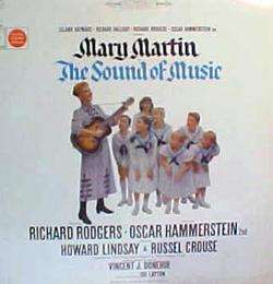 The Sound Of Music Soundtrack LP Mary Martin Columbia  