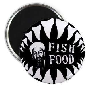  Creative Clam Osama Bin Laden Dead Fish Food 2.25 Inch 