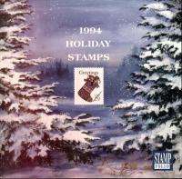 1994 Holiday Stamps Stamp Folio  