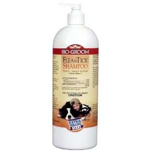  Bio Groom Flea & Tick Shampoo (32 fl oz): Pet Supplies