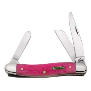 Case Cutlery 6297 Case John Deere Medium Stockman Pocket Knife, Pink 