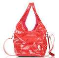 New Authentic BELEN ECHANDIA Red Hold Me Tote  
