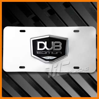 NEW DUB EDITION LOGO EMBLEM LICENSE PLATE CTS TAHOE S10  