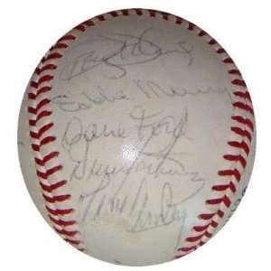  Eddie Murray Autographed Baseball   1979 W S Team 24 