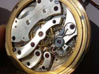   14k gold CHRONOMETER pocket watch.Belonged to Philips founder!  
