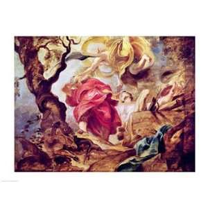 The Sacrifice of Isaac   Poster by Peter Paul Rubens (24x18):  