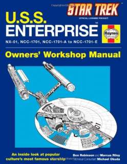 Star Trek U.S.S Enterprise Haynes Manual Ben Robinson  