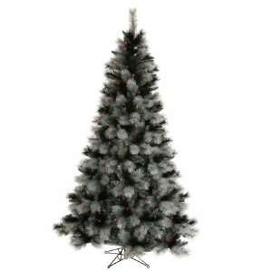   50 in. Christmas Tree Black Ash 550 Dura PurpleLts