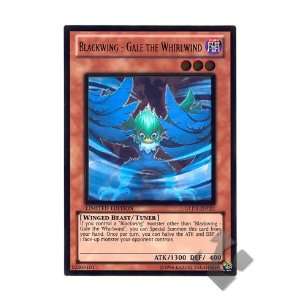 2010 YuGiOh 5Ds Gold Series 3 (Three) # GLD3 EN021 Blackwing   Gale 
