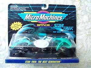 MICRO MACHINES STAR TREK : THE NEXT GENERATION! MIP!  