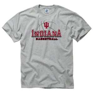  Indiana Hoosiers Grey Skeelo Basketball T Shirt Sports 