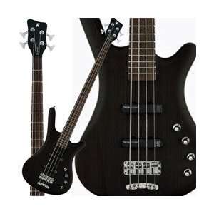 Rock Bass Corvette Basic Passive 4 String Bass (Nirvana Black 
