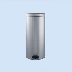   Pedal Bin with Plastic Bucket Color: Matte Black: Office Products