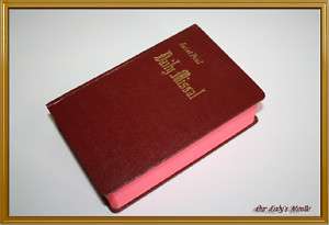 St. Paul DAILY MISSAL Latin English Ordinary   Ribbons, Red Page Edges 