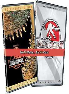 Jurassic Park Jurassic Park III DVD, 2003, 2 Disc Set 025192398520 