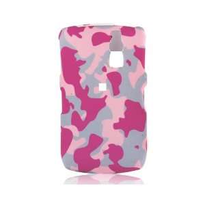  Talon Phone Shell for Blackberry 8350i Curve (Pink Camo 