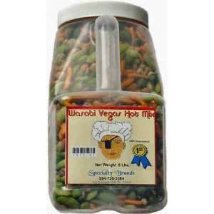 Wasabi Vegas Hot Mix   5 lb. Jar Grocery & Gourmet Food