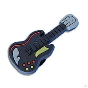 Guitar black   style your Crocs shoe charm #1408, Clogs stickers  fun 