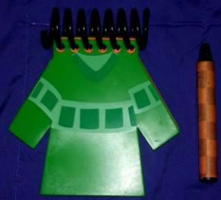 RARE Blues Clues Green Joes Shirt Handy Dandy Notebook Toy *Make Your 