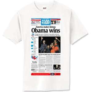  USA Today President Barack Obama OBAMA WINS White Adult 