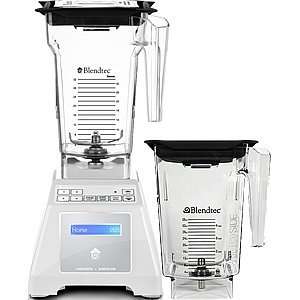  Blendtec Home Blender Combo Package White (with 64/96 oz 