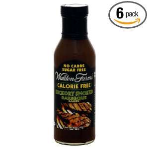 Walden Farms Inc Bbq Sauce, Hckry Smk, C/Fr, 12 Ounce (Pack of 6 