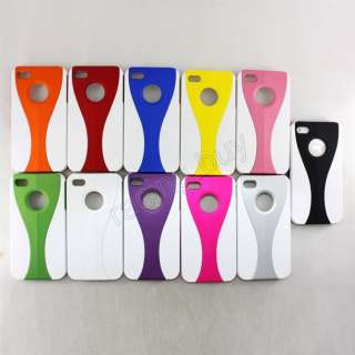 8Colors for iphone 4 G 4S 4G 4TH Rubber Snap on Matte Back Case Cover 